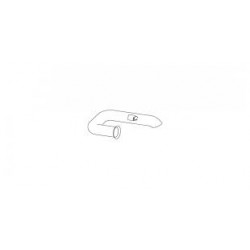 Tube sortie échappement pour Volvo FE 25381854