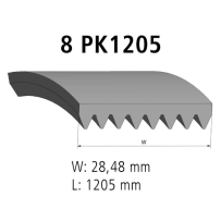 Courroie 8PK1205