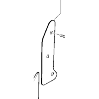 Cale de rétroviseur pour Renault 5001851759