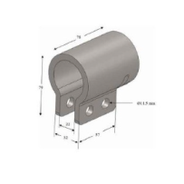 Gousset support d'aile à souder
