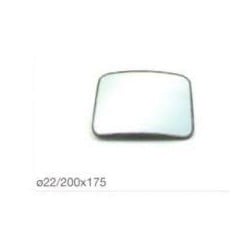 Glace de rétroviseur pour Iveco  93190982