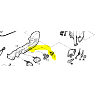 Interrupteur de siège pour Iveco 42575447