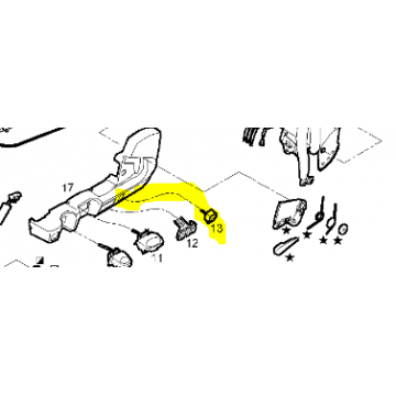 Panneau De Commutateur De Réglage De Siège Avant, Pour VW Touareg 7P R