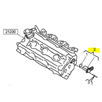 capteur position arbre à cames  pour Renault  5001870323  - 7485157593