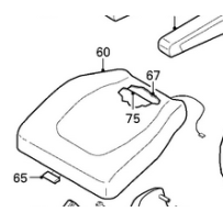 assise de siège origine pour DAF 1692135