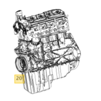 Moteur échange standard pour Mercedes Benz Q 0000000001