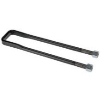 Brides de ressort avant avec écrous 18x82x180 pour Iveco 98415954