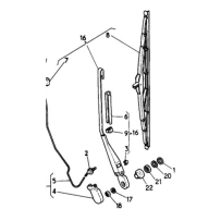Cabochon de Bras d'essuie-glace Droit pour Renault - 5010043305