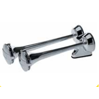 Avertisseur 2 tons très puissant, chromé, à air comprimé, sans électrovanne pour  Iveco 2994778