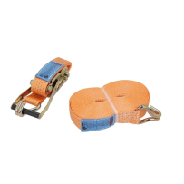 Sangle à cliquet avec crochet en J 10m