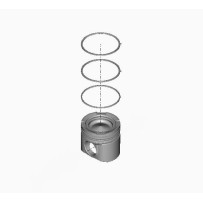 Set de segments de piston pour MAN 51025030818 - 51025030827 - 51025030810