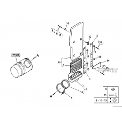 Aspiration d'air pour Renault Trucks 5010626197