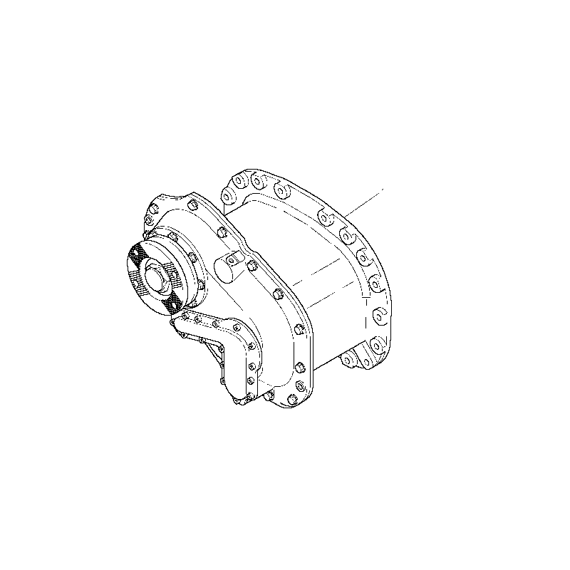 NEZ DE PONT POUR ESSIEU INTERMEDIAIRE P1191 EN ECHANGE RECONDITIONNE - 23X37 pour Renault Trucks 7420724956