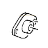 Douille pour barre de déverrouillage de cabine pour Mercedes A 3638910317