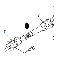 Arbre de transmission pour Man - 81393256168