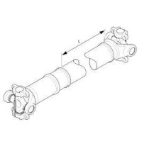 Arbre de transmission 1240 mm pour Scania  1758418