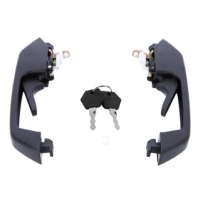 Kit poignées de porte Droite et Gauche, avec barillets et clés pour Scania 1306977
