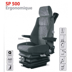 Siège Conducteur, côtés...