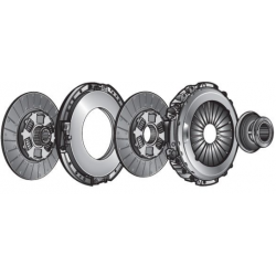 Kit embrayage double disque...