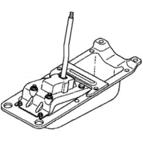 Support levier de passage de vitesses pour Renault 5010639082