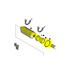 Kit joint vérins pour Iveco 93162081