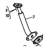 Durite de retour turbo pour 5000686746