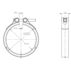 COLLIER pour IVECO 5801491218