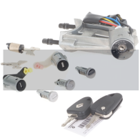 Kit de cylindres de fermeture, avec transpondeur pour Renault Trucks 7421314849