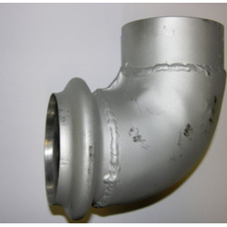 Coude sortie échappement, à...