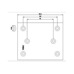 Garnitures de frein avant ou arrière (avec rivets) pour Mercedes Benz 6744210130 - 6744216910