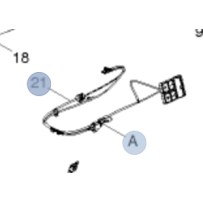Kit manette de siège, sans cadre, pour Renault Trucks 7482699695