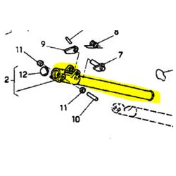 tube de commande B.V coté levier pour Renault Trucks  5010245153