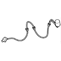 Capteur ABS Avant pour Renault 5001871472