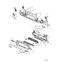 Pare choc droit origine pour Volvo 82378660