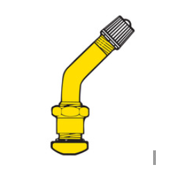 VALVE JANTE A BASE CREUSE (135DEG)