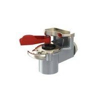 Main d'accouplement, couvercle rouge, avec filtre de tube