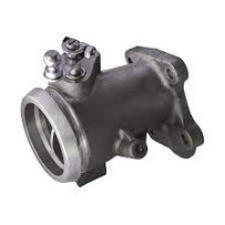 Collecteur d'échappement, avec volet de frein d'échappement pour Mercedes-Benz 9040900128