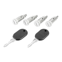 Kit barillets de porte pour Iveco Tector, Etc.