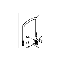 Etrier de ressort pour Renault - 0000777904