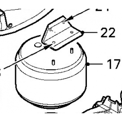 Coussin d'air AR pour DAF -...