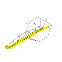 Lame maitresse pour Renault Trucks 7420581866
