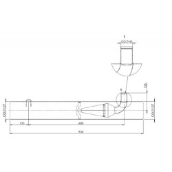 Tube silenceux secondaire pour Renault Trucks 7420919770
