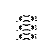 Jeu de segment piston pour Mercedes - A 4020300024