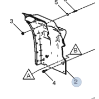 Aile avant droit pour Renault Trucks 7482647587