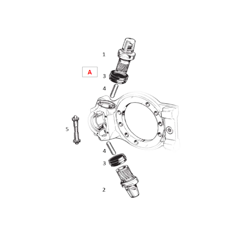 KIT COMPLET REGLAGE CAME Z  pour Volvo