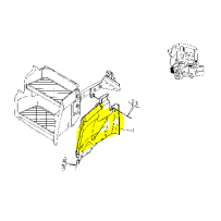 garde boue avant gauche pour Renault Trucks 5010225710