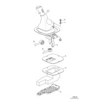 Levier de vitesse complet d'origine pour Volvo 21339284