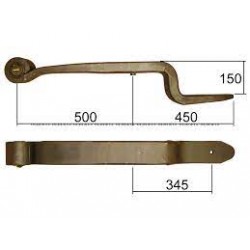 Lame de ressort ZA pour essieu SMB M060851