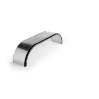 Ailes métallique à double essieux avec rebord en caoutchouc 2640x600x650 Epaisseur : 0.8mm