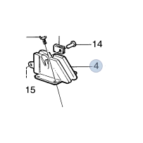 Serrure de cabine pour Volvo 20480983 - 6775636